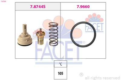 THERMOSTAT KüHLMITTEL FACET 78744