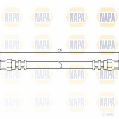 Brake Hose NAPA NBH1111