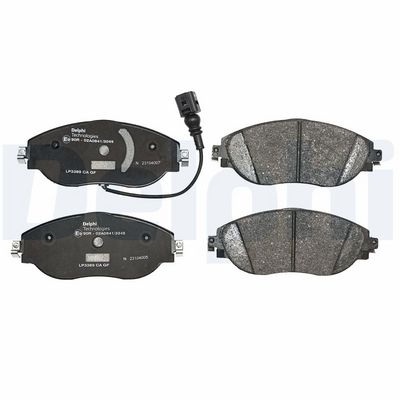 Brake Pad Set, disc brake LP3389