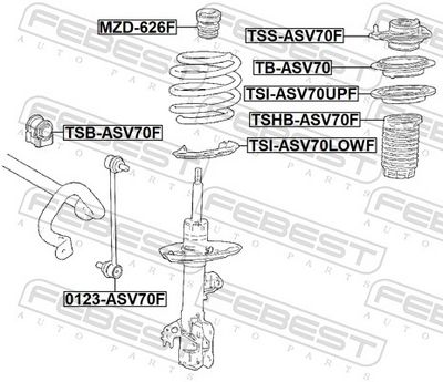 SAIBA ARC FEBEST TSIASV70LOWF 1