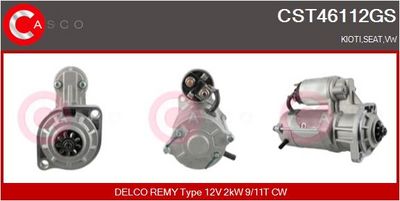 STARTER CASCO CST46112GS