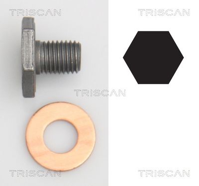 Резьбовая пробка, масляный поддон TRISCAN 9500 1010 для CITROËN C6