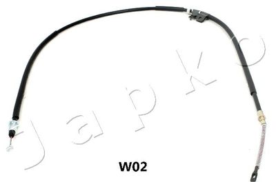 Тросик, cтояночный тормоз JAPKO 131W02 для DAEWOO LANOS