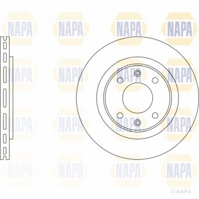 Brake Disc NAPA NBD5466