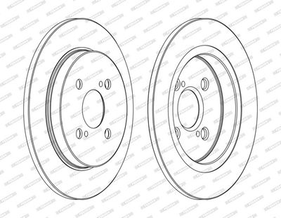 DISC FRANA FERODO DDF1781C 1