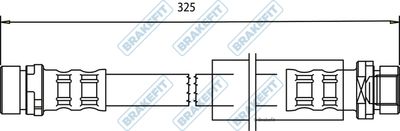 APEC Brake Hose BHO4282