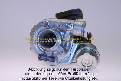 LADER AUFLADUNG SCHLÜTTER TURBOLADER 16600470EOL 1