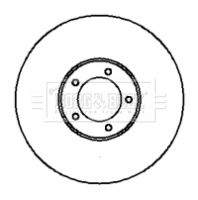 BORG & BECK BBD4276 Тормозные диски для CHRYSLER (Крайслер Воягер)