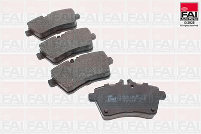 Zestaw klocków hamulcowych, hamulce tarczowe FAI AUTOPARTS BP408