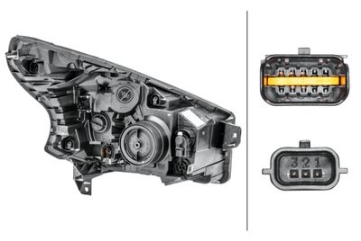 HAUPTSCHEINWERFER HELLA 1LE011410471 1