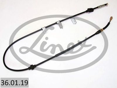 Тросик, cтояночный тормоз LINEX 36.01.19 для ROVER 45