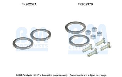 Монтажный комплект, катализатор BM CATALYSTS FK90237 для DAIHATSU FEROZA