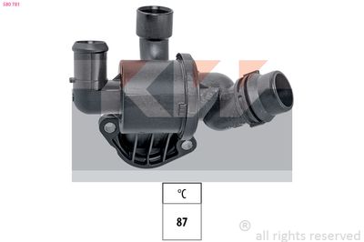 Termostat, chladivo KW 580 781