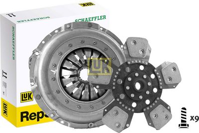 Koppelingskit 330mm past: ZETOR 10520, 10540, 10641, 10741, 11441, 11641, 11741, 12441, 7520, 7540, 7540 E, 8011, 8045, 8045 CRYSTAL, 8520, 8540, 8540 E, 8620, 8621, 8640, 8641, 9520, 9540