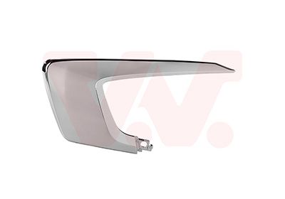 покривна/защитна лайсна, броня VAN WEZEL 3204581