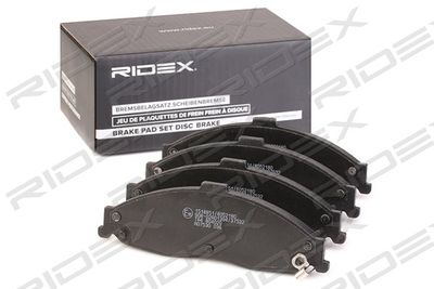 Комплект тормозных колодок, дисковый тормоз RIDEX 402B0825 для CHEVROLET CAMARO