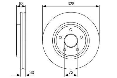 Brake Disc 0 986 479 R48