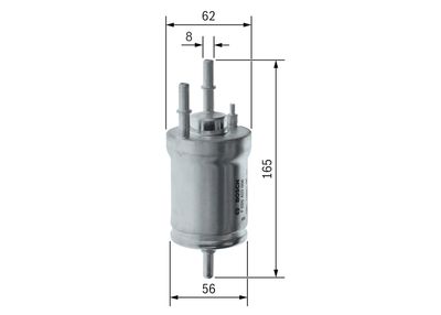 FILTRU COMBUSTIBIL BOSCH F026403006 4