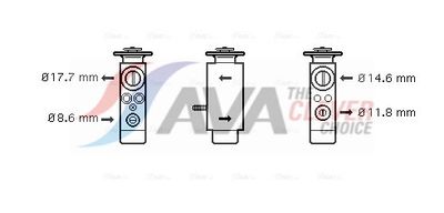 SUPAPA EXPANSIUNE CLIMA AVA Clever Choice MS1094