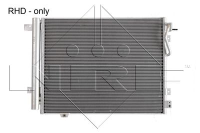Конденсатор, кондиционер NRF 35978 для KIA SORENTO