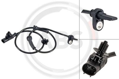 Czujnik, prędkość obrotowa koła A.B.S. 31526