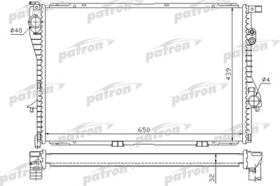 PATRON PRS3388 Крышка радиатора  для BMW 5 (Бмв 5)