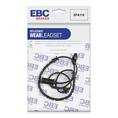 показател за износване, спирачни накладки EBC Brakes EFA115