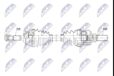 Wał napędowy NTY NPW-CT-175