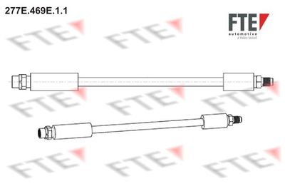 FTE 277E.469E.1.1 Тормозной шланг  для BMW X4 (Бмв X4)