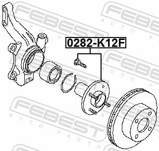 BUTUC ROATA FEBEST 0282K12F 1