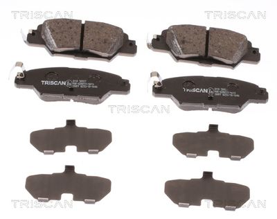 Комплект тормозных колодок, дисковый тормоз TRISCAN 8110 50927 для MAZDA CX-5