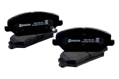 комплект спирачно феродо, дискови спирачки STELLOX 1266 000-SX