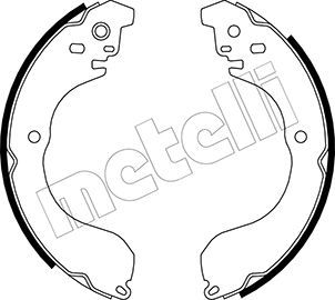 METELLI 53-0296 Ремкомплект барабанных колодок  для CHRYSLER SEBRING (Крайслер Себринг)