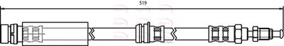 Brake Hose APEC HOS3271