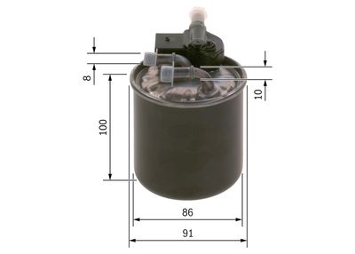 Fuel Filter F 026 402 837