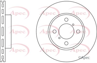 Brake Disc APEC DSK2546