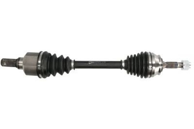 Aandrijfas Voor Links 606mm (nieuw, voertuigen zonder ABS) past: PEUGEOT 208 I 1.2 01.13-12.19