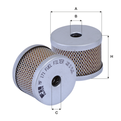 FILTRU COMBUSTIBIL FIL FILTER MF171