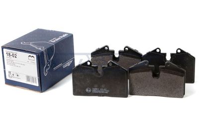 Sada brzdových platničiek kotúčovej brzdy (na jednu nápravu) TOMEX Brakes 1802