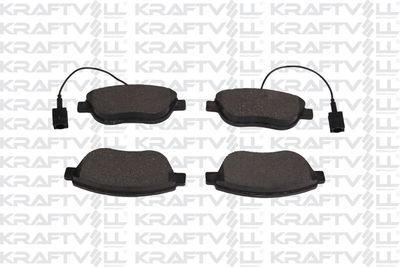 Комплект тормозных колодок, дисковый тормоз KRAFTVOLL GERMANY 07010021 для FIAT MULTIPLA