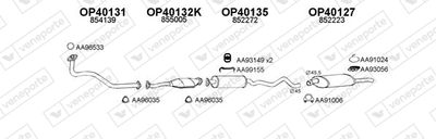 SISTEM DE ESAPAMENT VENEPORTE 400131