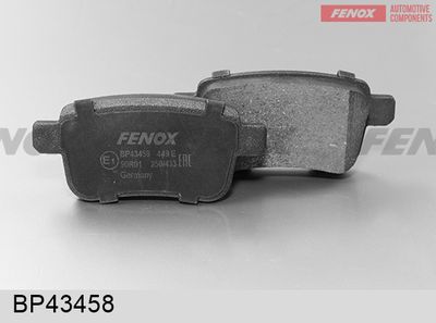FENOX BP43458 Гальмівні колодки 