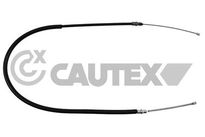 Тросик, cтояночный тормоз CAUTEX 028419 для RENAULT RAPID