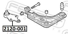 Ball Joint 2120-001