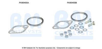 Монтажный комплект, катализатор BM CATALYSTS FK90455 для HYUNDAI LANTRA
