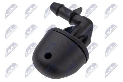 Plovimo skysčio purkštukas, priekinis langas