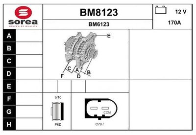 GENERATOR SNRA BM8123