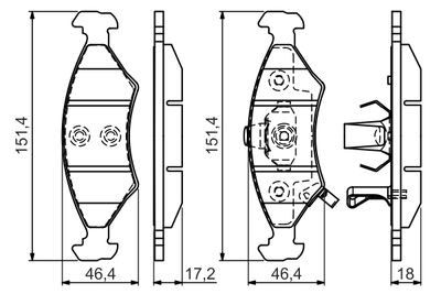 SET PLACUTE FRANA FRANA DISC BOSCH 0986494547 4