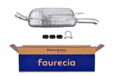 Faurecia FS40816 Глушитель выхлопных газов  для OPEL ZAFIRA A вэн (T98) 1.8 16V (F75)