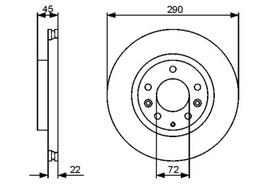 Brake Disc 0 986 479 474